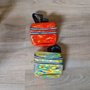 NWOT Metallic Fanny Packs